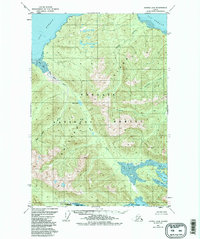 Juneau A-6 1951 topographic map thumbnail