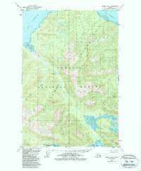 Juneau A-6 1951 topographic map thumbnail