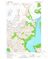 Juneau B-1 1948 topographic map thumbnail