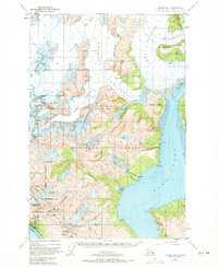 Juneau B-1 1948 topographic map thumbnail