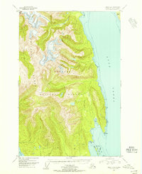 Juneau B-4 1948 topographic map thumbnail