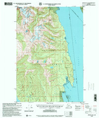 Juneau B-4 1996 topographic map thumbnail