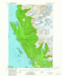 Juneau C-3 1951 topographic map thumbnail
