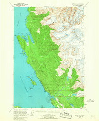 Juneau C-3 1951 topographic map thumbnail
