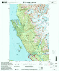 Juneau C-3 1996 topographic map thumbnail