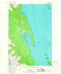 Juneau C-4 1949 topographic map thumbnail