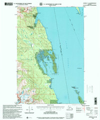 Juneau C-4 1996 topographic map thumbnail