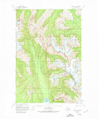Juneau C-5 1948 topographic map thumbnail