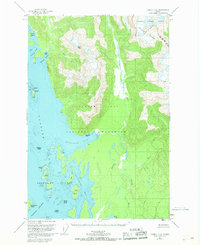 Juneau C-6 1950 topographic map thumbnail