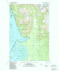 Juneau C-6 1950 topographic map thumbnail