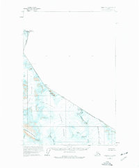 Juneau D-1 1960 topographic map thumbnail