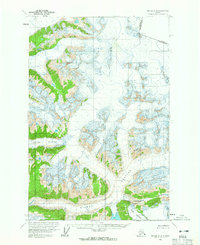 Juneau D-2 1960 topographic map thumbnail