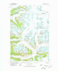 Juneau D-2 1960 topographic map thumbnail