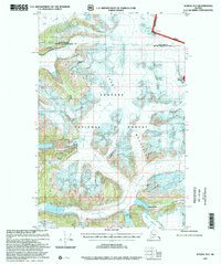 Juneau D-2 1997 topographic map thumbnail