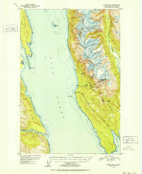 Juneau D-4 topographic map thumbnail