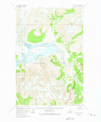 Juneau D-6 1949 topographic map thumbnail