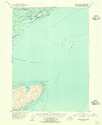Kaguyak C-6 1954 topographic map thumbnail