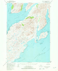 Kaguyak D-6 1952 topographic map thumbnail