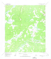 Kantishna River B-5 1952 topographic map thumbnail
