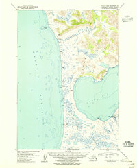 Karluk A-2 1954 topographic map thumbnail