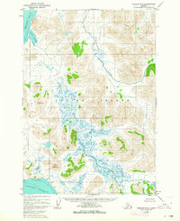 Karluk B-2 1952 topographic map thumbnail