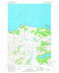 Karluk C-1 1952 topographic map thumbnail