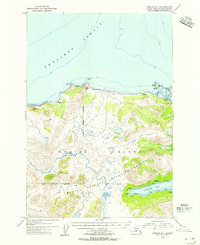Karluk C-1 1954 topographic map thumbnail