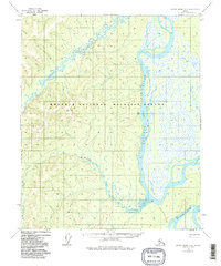 Kateel River A-4 1952 topographic map thumbnail