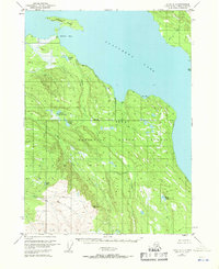 Kenai A-3 1951 topographic map thumbnail