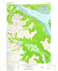 Kenai A-8 topographic map thumbnail
