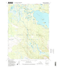 Kenai B-2 1951 topographic map thumbnail