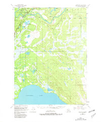 Kenai B-3 1950 topographic map thumbnail