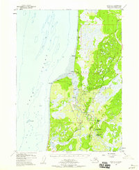 Kenai B-4 1952 topographic map thumbnail
