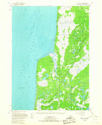Kenai B-4 1951 topographic map thumbnail
