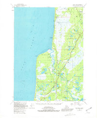 Kenai B-4 1951 topographic map thumbnail
