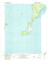 Kenai B-6 1958 topographic map thumbnail