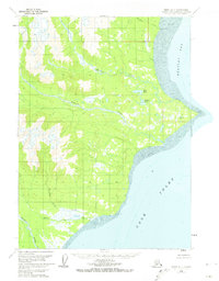 Kenai B-7 1958 topographic map thumbnail