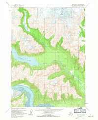 Kenai B-8 topographic map thumbnail