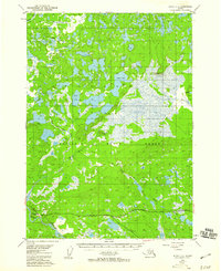 Kenai C-2 1951 topographic map thumbnail