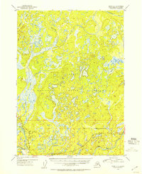 Kenai C-3 1952 topographic map thumbnail