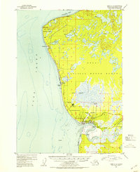Kenai C-4 1952 topographic map thumbnail