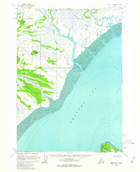 Kenai C-6 1958 topographic map thumbnail