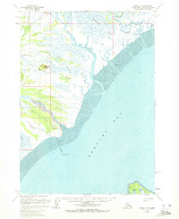 Kenai C-6 1958 topographic map thumbnail