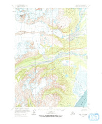Kenai C-7 1958 topographic map thumbnail