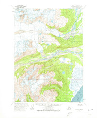 Kenai C-7 1958 topographic map thumbnail