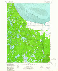 Kenai D-1 1951 topographic map thumbnail
