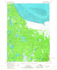 Kenai D-1 1951 topographic map thumbnail