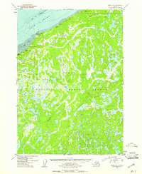 Kenai D-2 1952 topographic map thumbnail