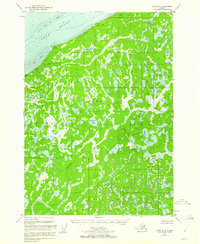 Kenai D-2 1952 topographic map thumbnail