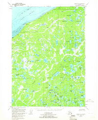 Kenai D-2 1951 topographic map preview